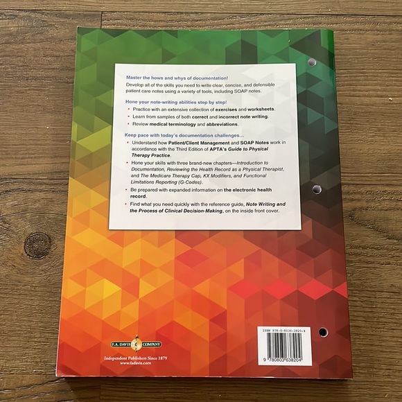 Writing patient/Client notes fifth edition textbook - Picture 2 of 2